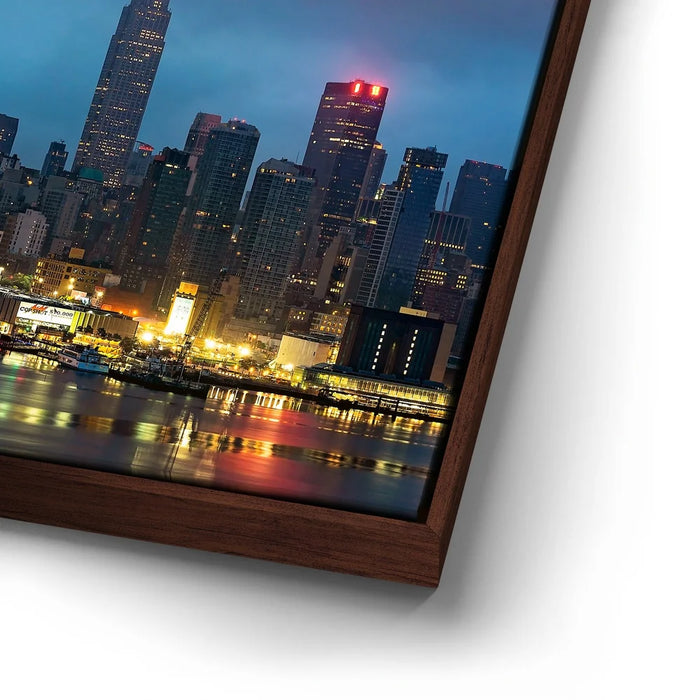 Featured image 14 for Smokey Midtown Manhattan Skyline Panoramic View At Night - 2 Of 2