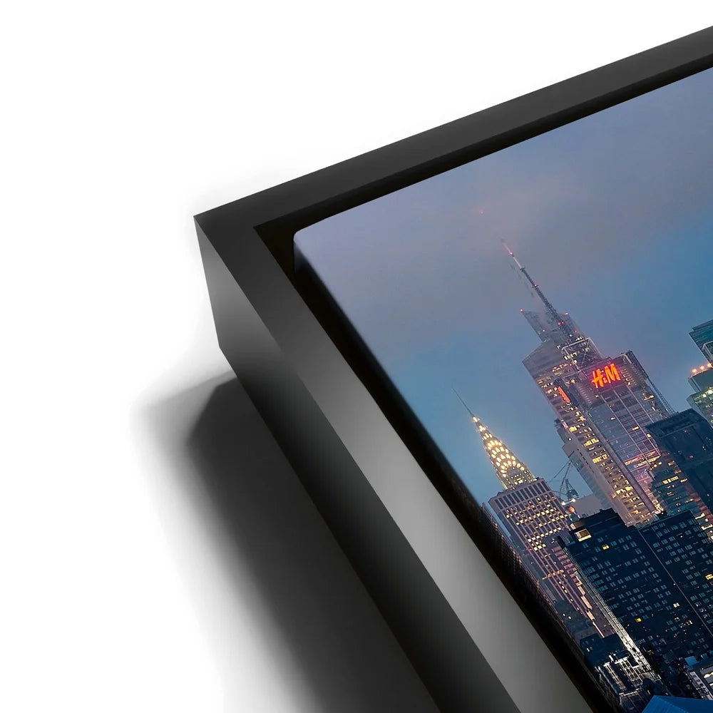 Featured image 11 for Smokey Midtown Manhattan Skyline Panoramic View At Night - 2 Of 2