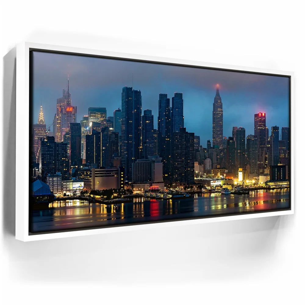 Featured image 6 for Smokey Midtown Manhattan Skyline Panoramic View At Night - 2 Of 2