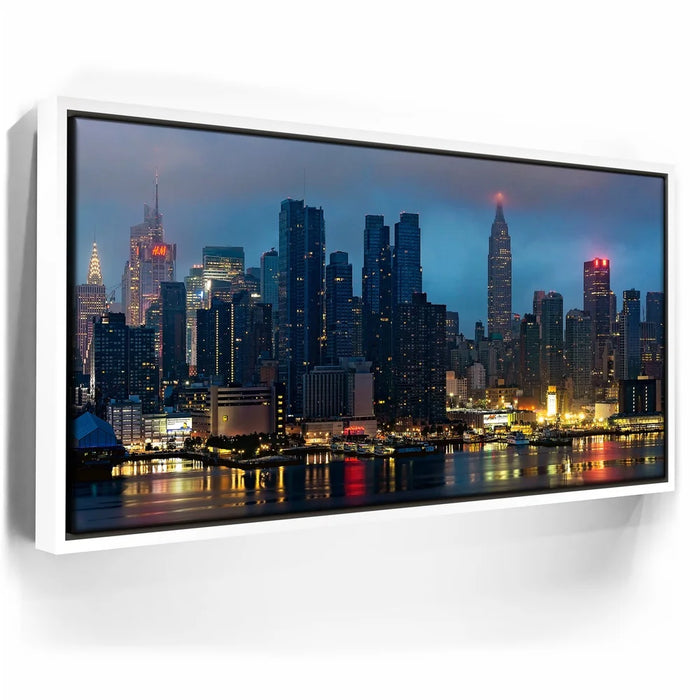 Featured image 6 for Smokey Midtown Manhattan Skyline Panoramic View At Night - 2 Of 2