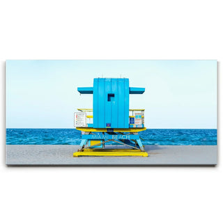 South Beach Lifeguard Tower - Blue