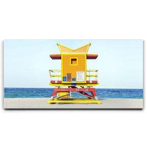 South Beach Lifeguard Tower - Orange