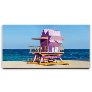 South Beach Lifeguard Tower - Pink