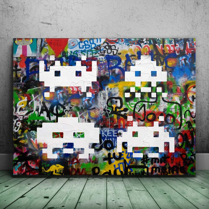 Featured image 1 for Space Invaders Graffiti