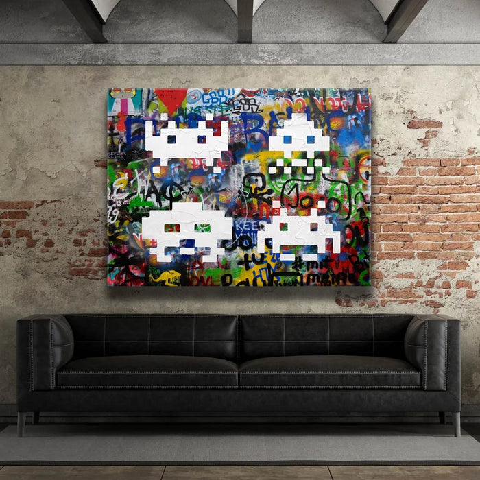 Featured image 2 for Space Invaders Graffiti