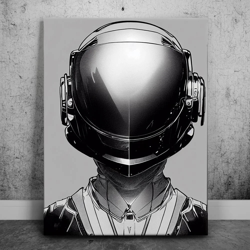 Featured image 1 for Space Suit - Black & White