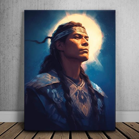 Star Child Posters, Prints, & Visual Artwork TheGoatWallArt PORTRAIT 18x24 0.75" STANDARD