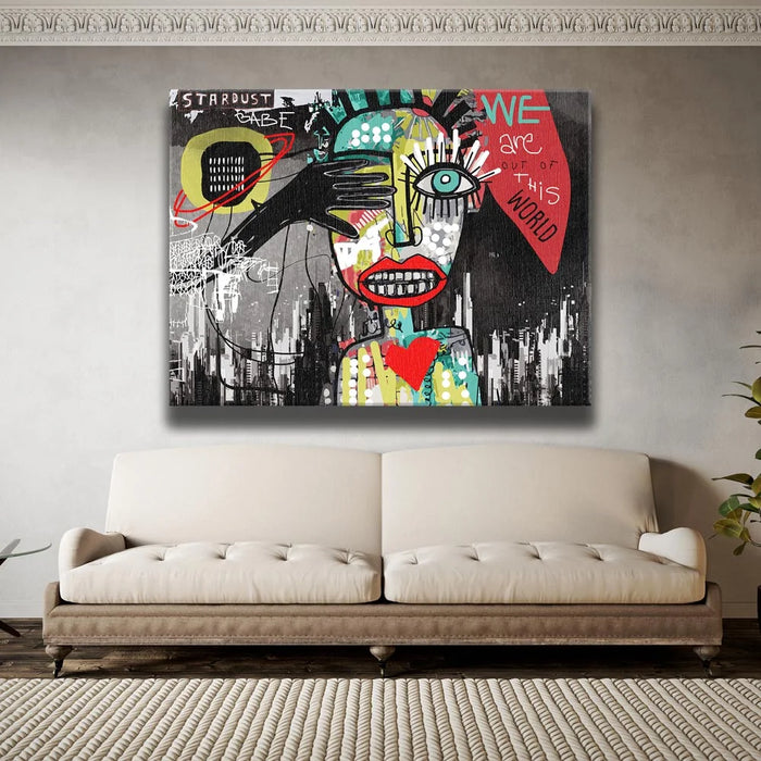 Featured image 2 for Stardust Babe - Basquiat Style