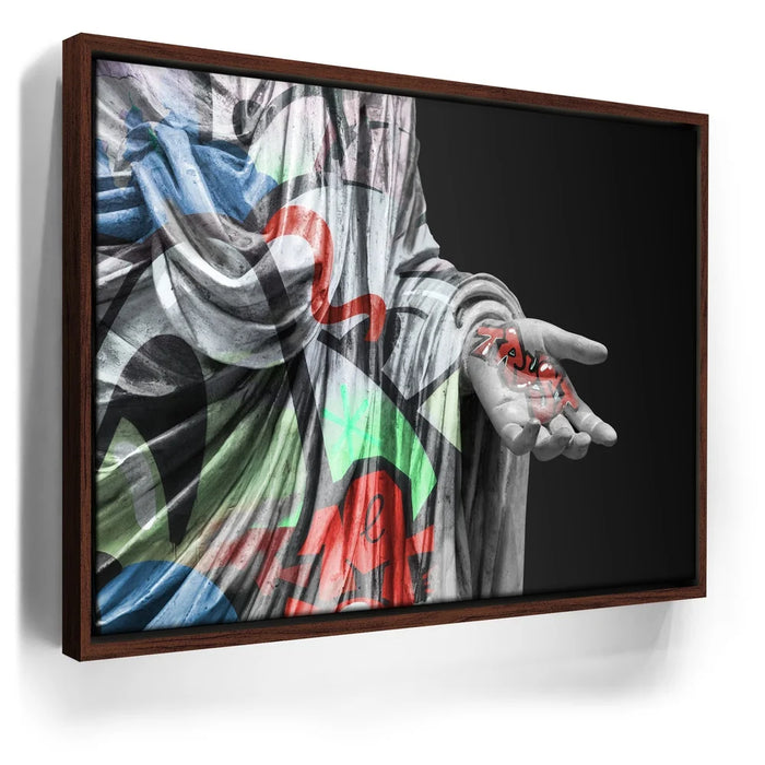 Featured image 10 for Statue of Trust - Graffiti