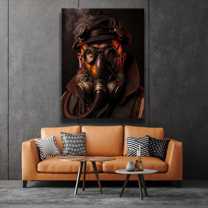 Featured image 2 for Steampunk Gas Mask - Orange