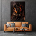 Thumbnail image 2 for Steampunk Gas Mask - Orange