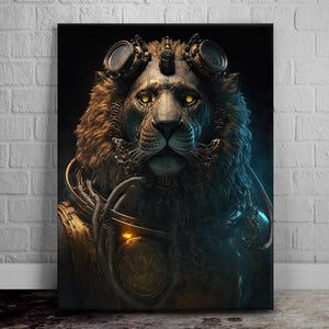 Steampunk Lion