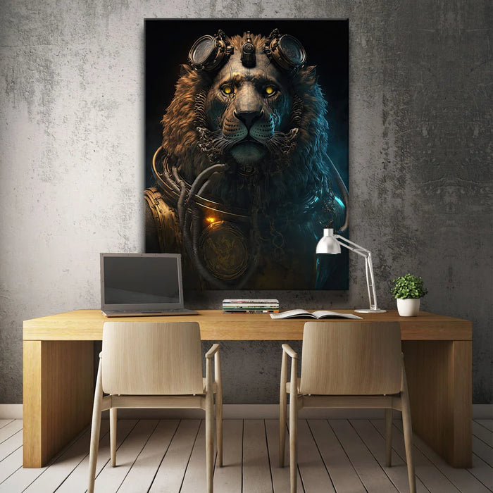 Featured image 2 for Steampunk Lion