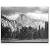 Featured image 1 for Storm Light At Half Dome - BW