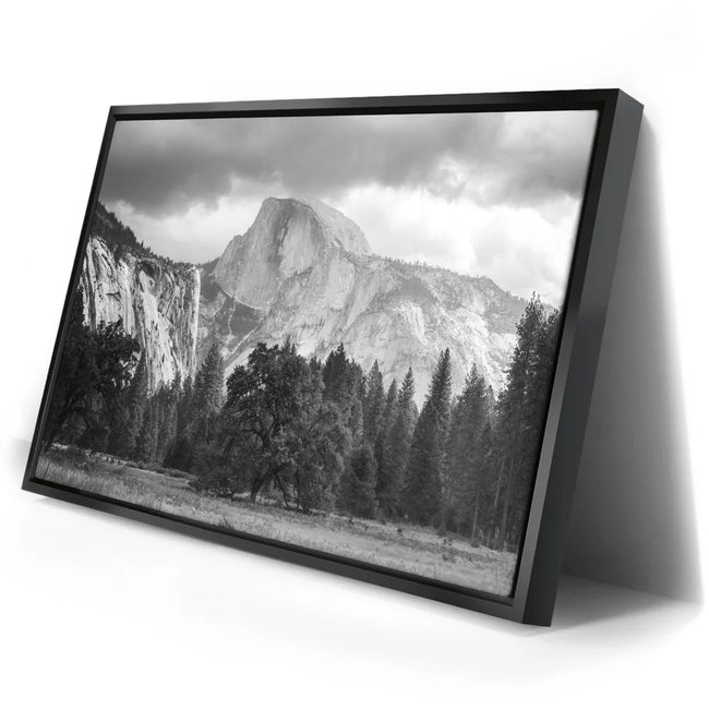 Featured image 2 for Storm Light At Half Dome - BW