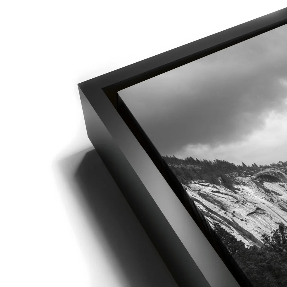 Featured image 11 for Storm Light At Half Dome - BW