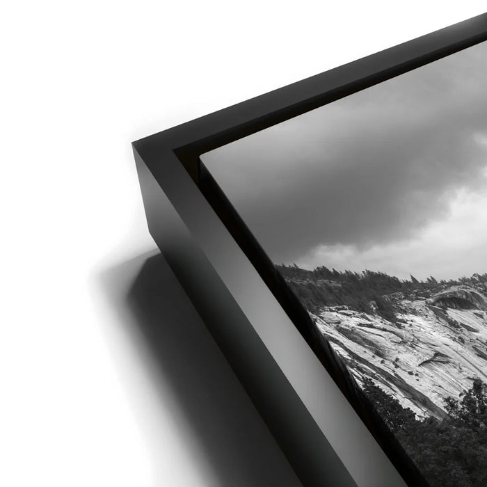 Featured image 11 for Storm Light At Half Dome - BW