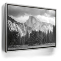Featured image 8 for Storm Light At Half Dome - BW