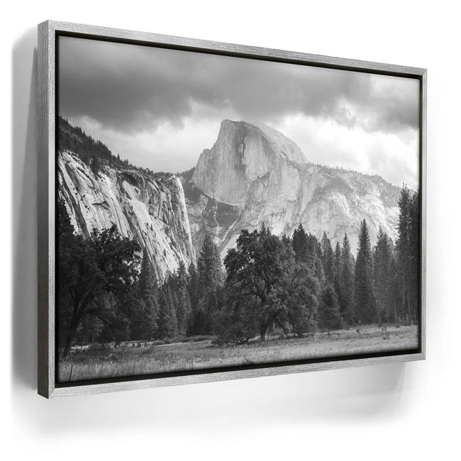 Featured image 8 for Storm Light At Half Dome - BW