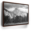 Featured image 10 for Storm Light At Half Dome - BW