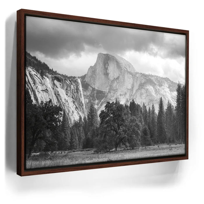 Featured image 10 for Storm Light At Half Dome - BW