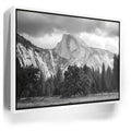 Featured image 6 for Storm Light At Half Dome - BW