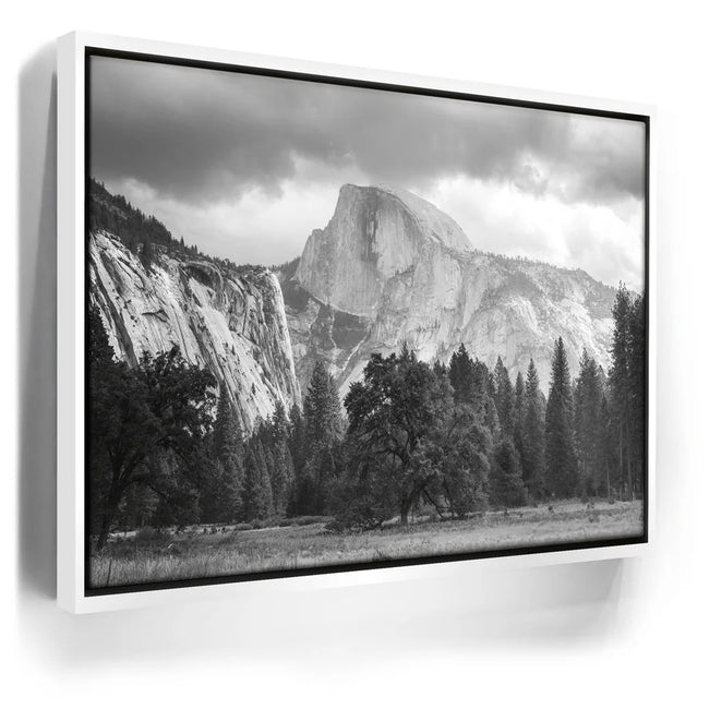 Featured image 6 for Storm Light At Half Dome - BW