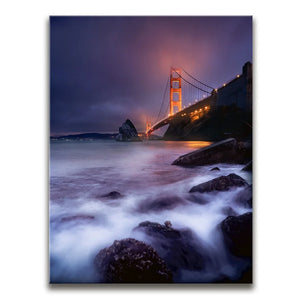 Stormy Golden Gate Bridge