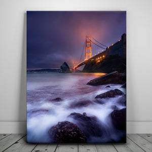 Stormy Golden Gate Bridge