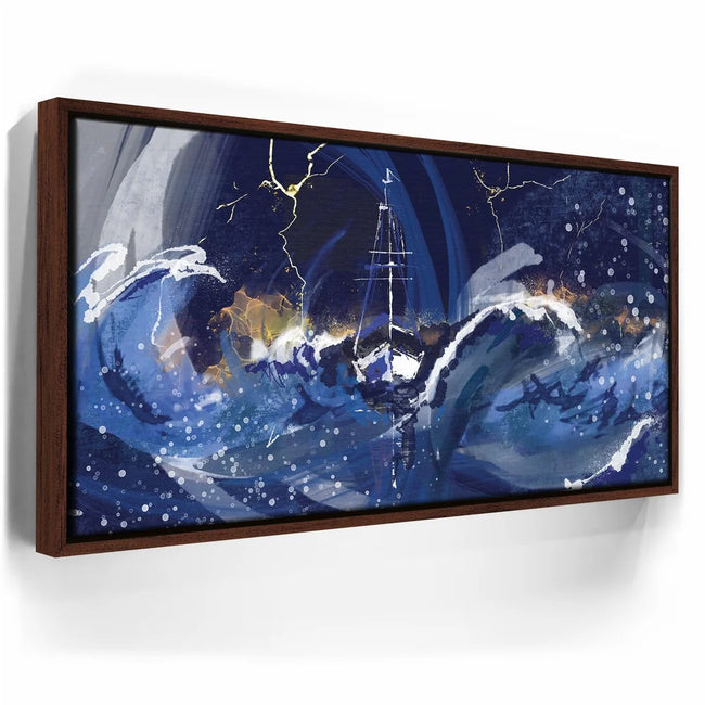 Featured image 10 for Stormy Ocean Night