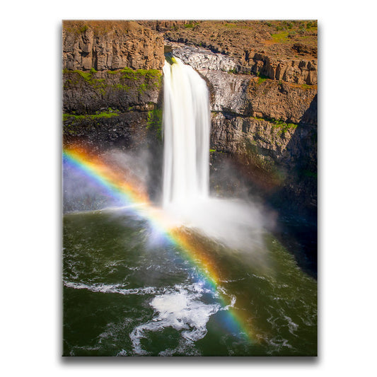 Story of a Waterfall Posters, Prints, & Visual Artwork TheGoatWallArt PORTRAIT 18x24 0.75" STANDARD