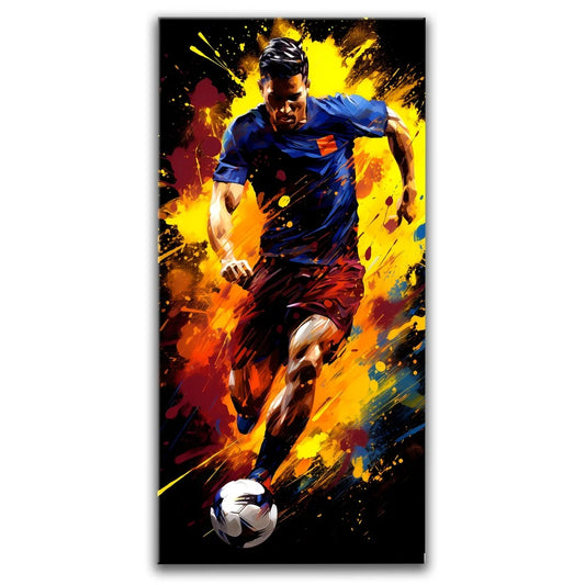 Striker Posters, Prints, & Visual Artwork TheGoatWallArt PORTRAIT - TALL 15x30 0.75" STANDARD