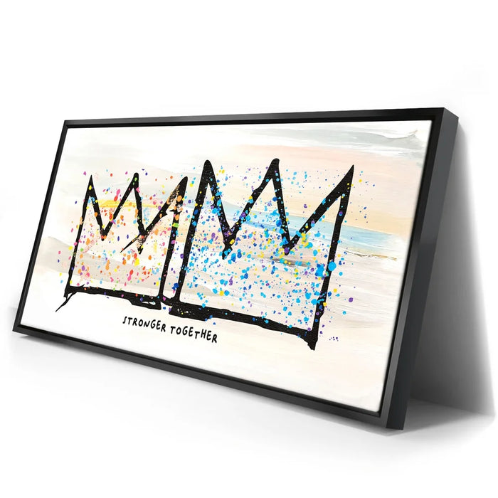 Featured image 2 for Stronger Together I - Basquiat Inspired