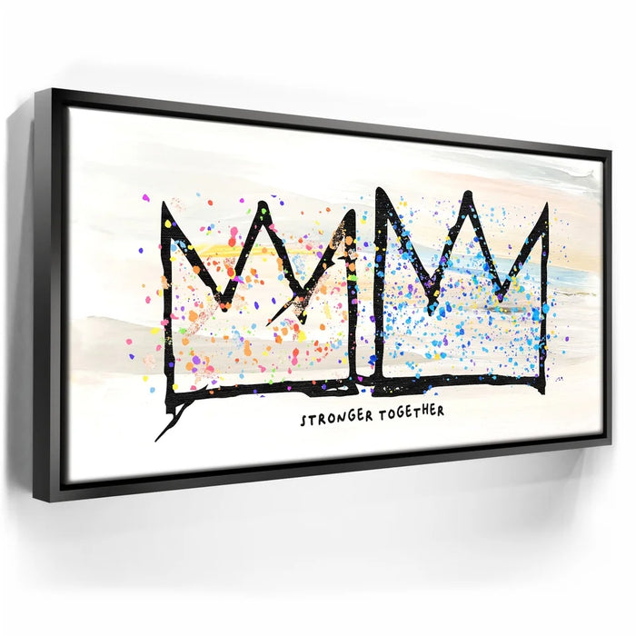Featured image 5 for Stronger Together I - Basquiat Inspired