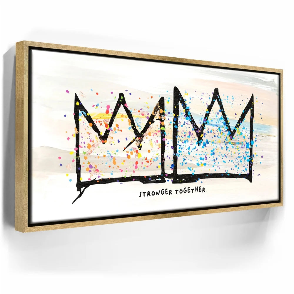 Featured image 7 for Stronger Together I - Basquiat Inspired
