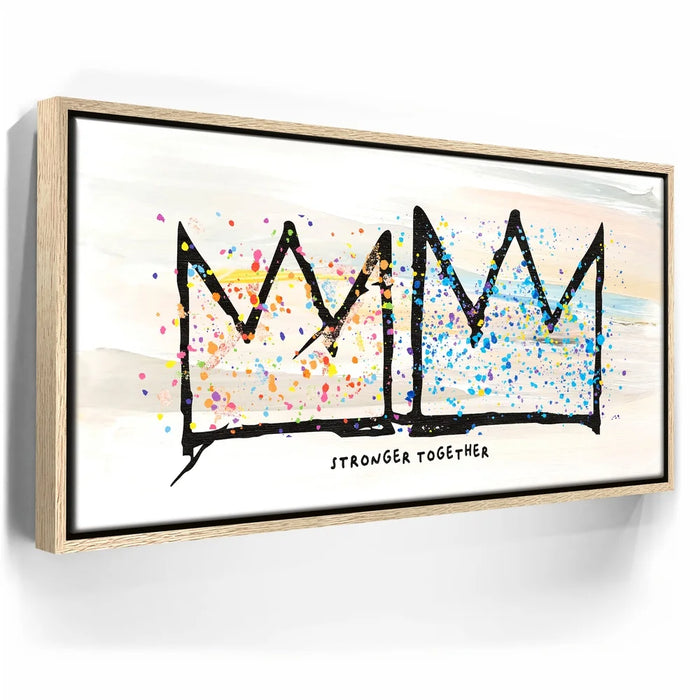 Featured image 9 for Stronger Together I - Basquiat Inspired
