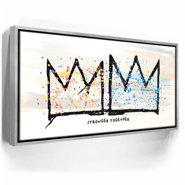 Featured image 8 for Stronger Together I - Basquiat Inspired