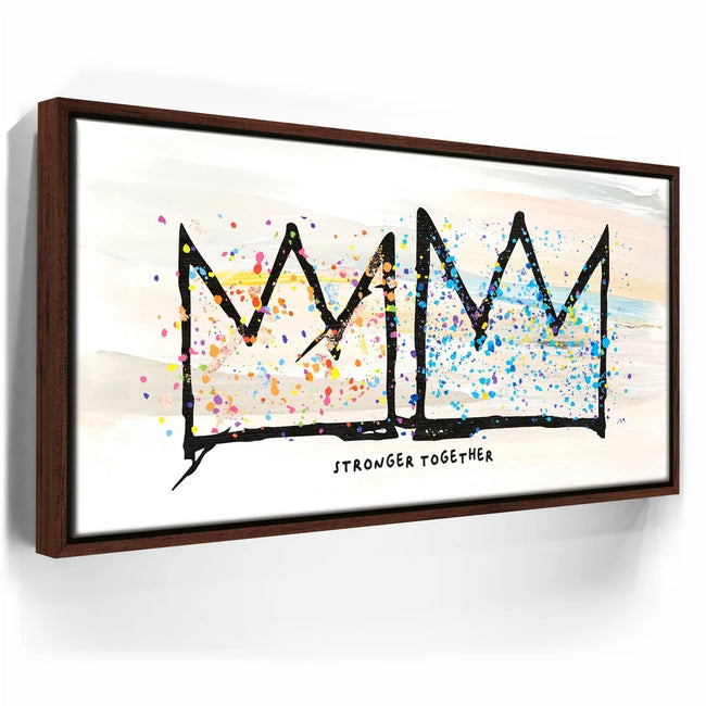 Featured image 10 for Stronger Together I - Basquiat Inspired