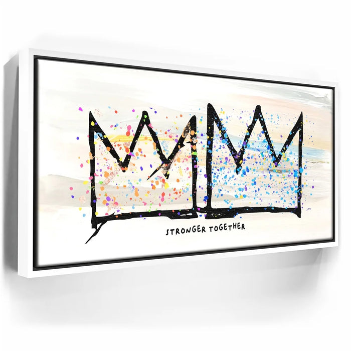Featured image 6 for Stronger Together I - Basquiat Inspired