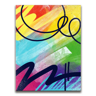 Summer Static - Abstract Graffiti