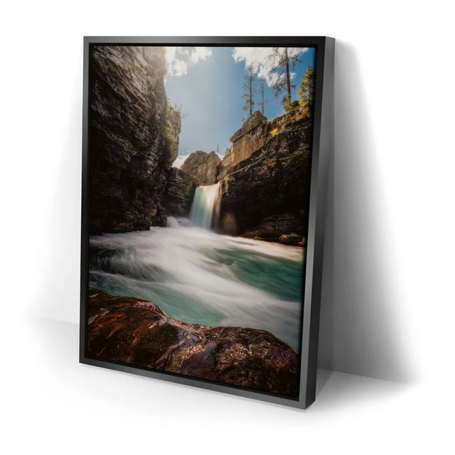Featured image 2 for Summertime Rush - Saint Mary's Falls, Glacier National Park