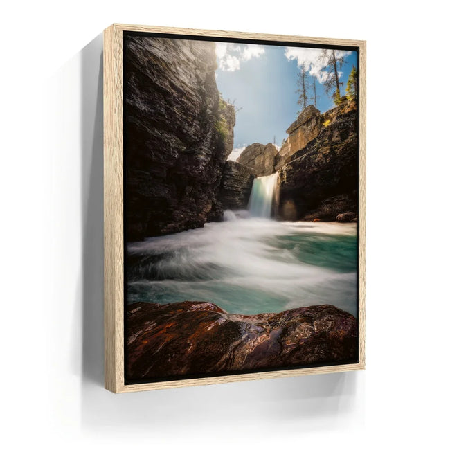 Featured image 9 for Summertime Rush - Saint Mary's Falls, Glacier National Park
