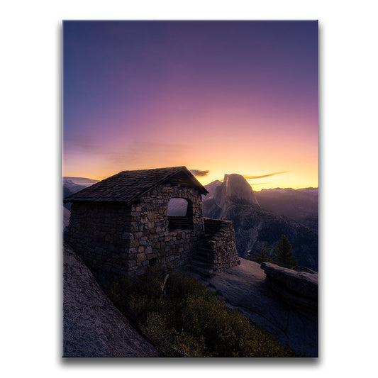 Sunrise Lookout - Yosemite, CA Posters, Prints, & Visual Artwork TheGoatWallArt PORTRAIT 18x24 0.75" STANDARD
