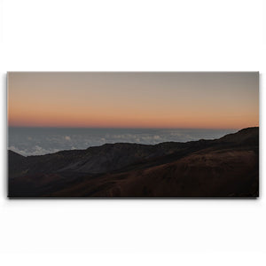 Sunset Above Haleakala Volcano, Maui