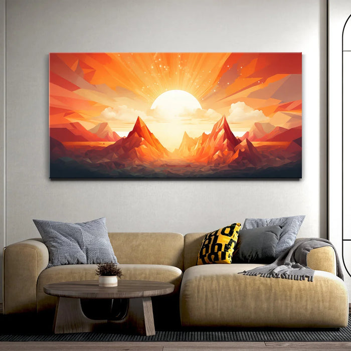 Featured image 2 for Sunset Over The Mountain