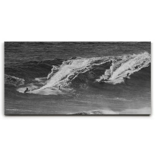 Surfing Jaws, Maui - B&W