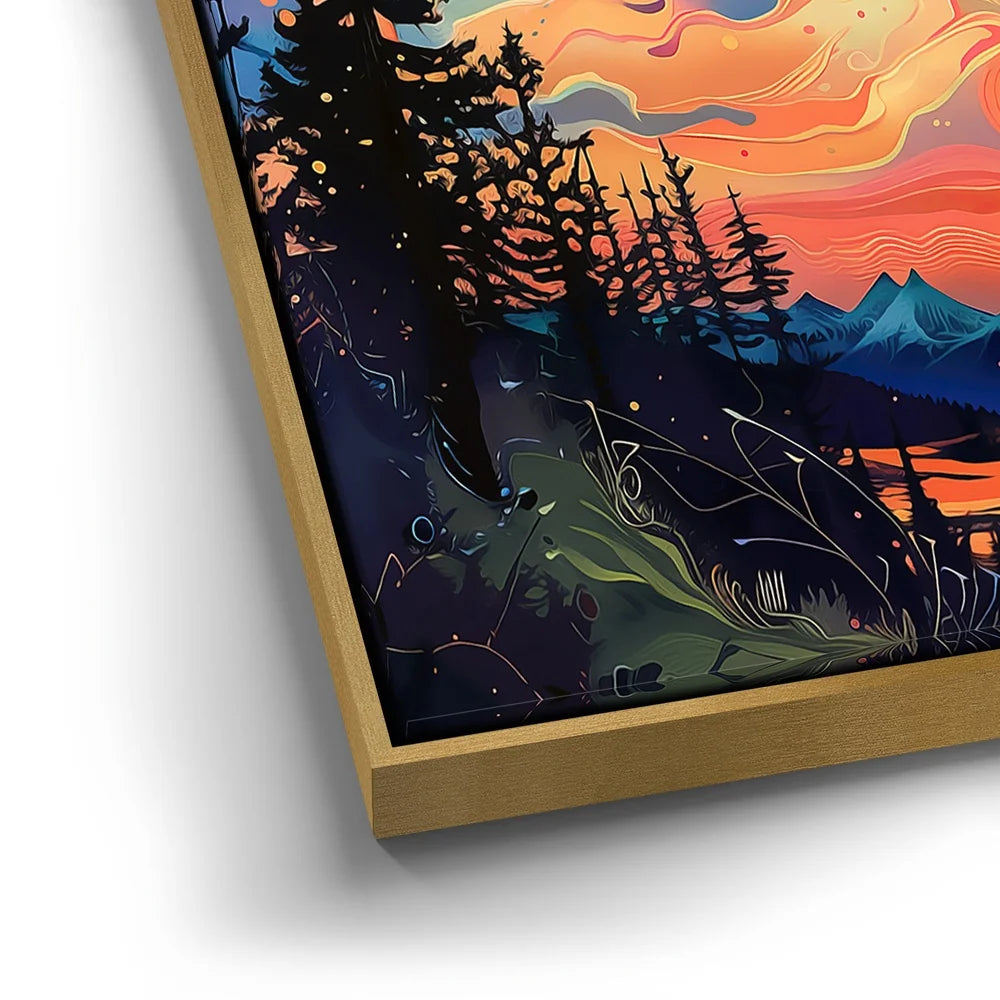 Featured image 12 for Swirly Aurora Sunset Fantasy