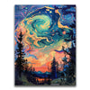 Featured image 1 for Swirly Aurora Sunset Fantasy