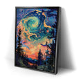 Thumbnail image 2 for Swirly Aurora Sunset Fantasy