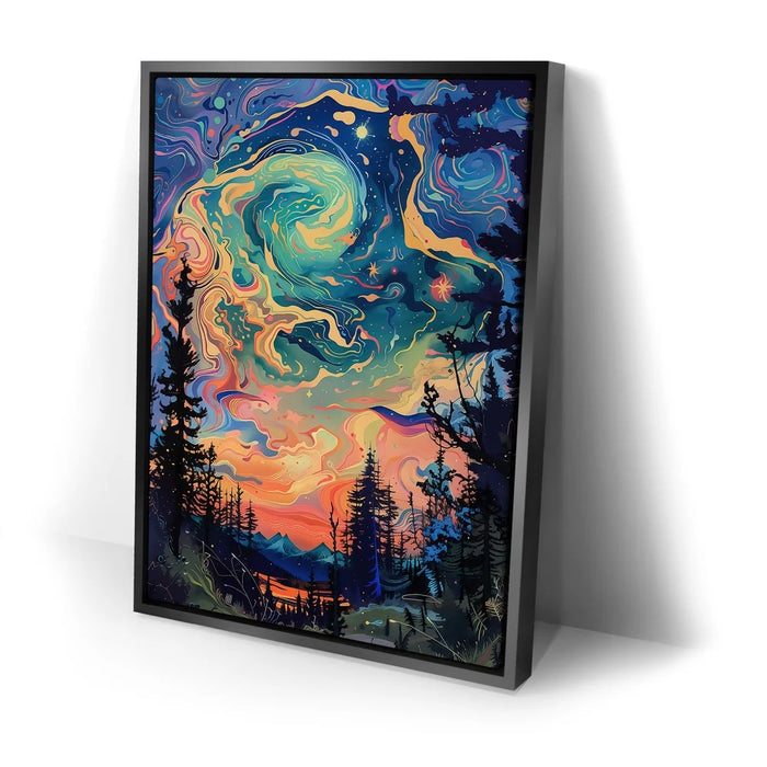 Featured image 2 for Swirly Aurora Sunset Fantasy